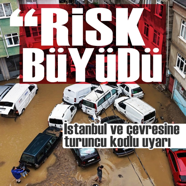 Saat verildi: İstanbul ile birlikte 5 kente turuncu kodlu uyarı