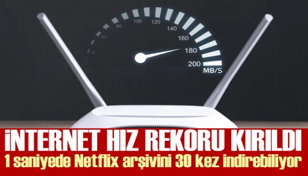 Japonya'dan internet hızı rekoru: Netflix'in arşivini 1 saniyede 30 kez indirebiliyor!