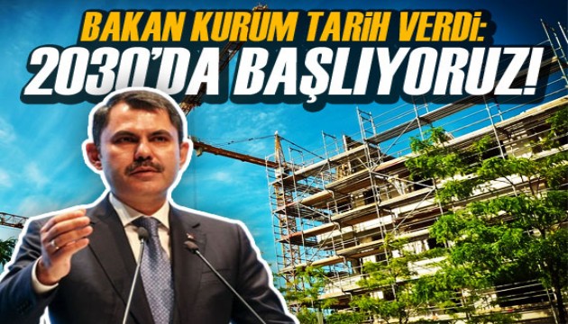 Bakan Kurum 'yeşil binaya' geçiş için tarih verdi!