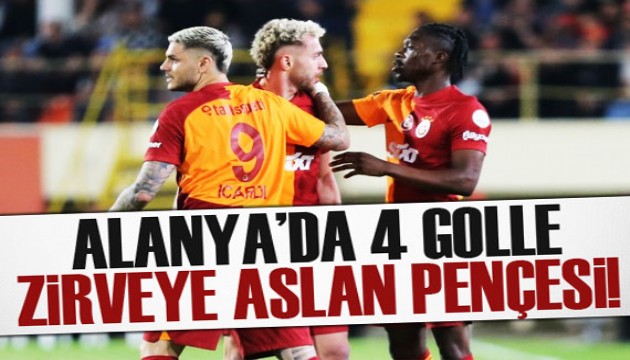 Galatasaray, Alanya'da ikinci yarıda açıldı!