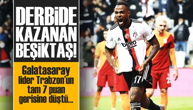 Dev derbide kazanan Beşiktaş!