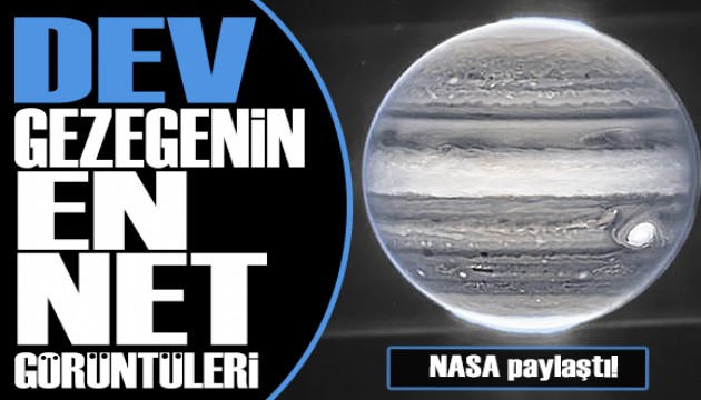 NASA, Jüpiter'in yeni fotoğraflarını paylaştı!