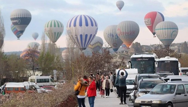 Kapadokya'daki yoğunluk memnun etti