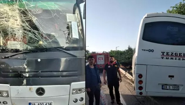 Kırklareli'nde feci kaza! 19 yaralı