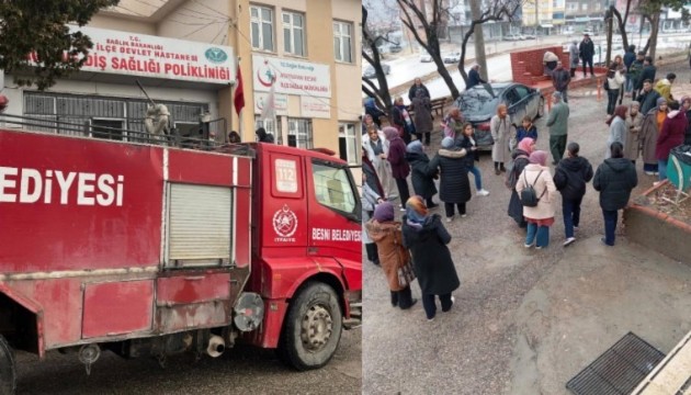 Adıyaman'da korkutan hastane yangını