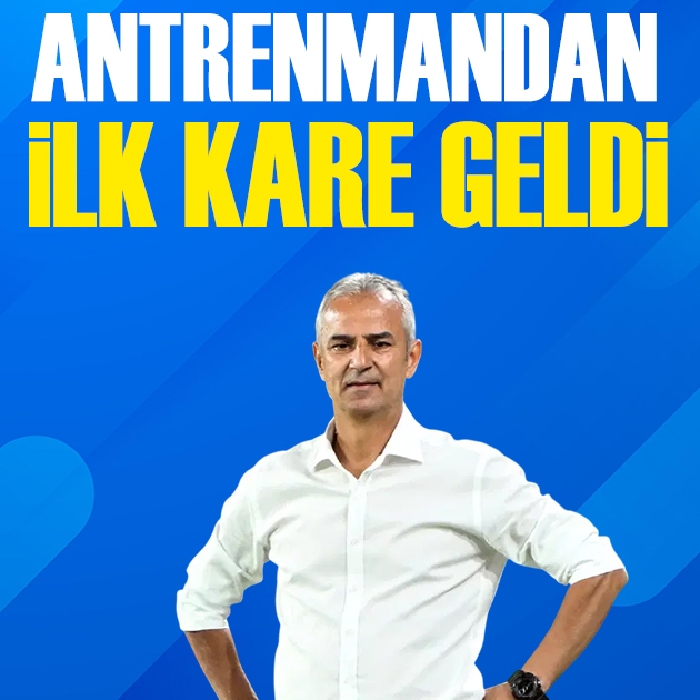 İstifadan vazgeçen İsmail Kartal'dan ilk antrenman fotoğrafı geldi