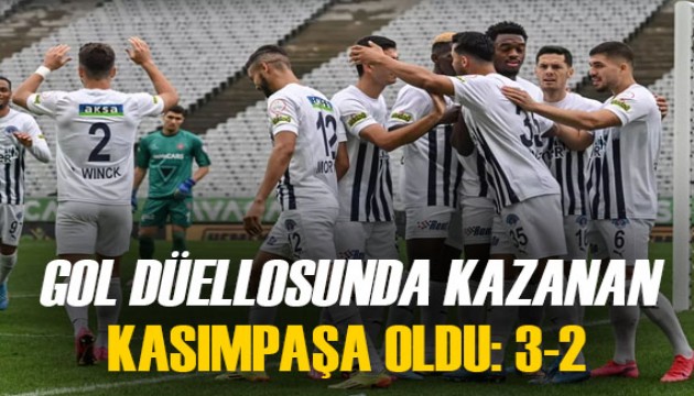 Kasımpaşa, Karagümrük deplasmanından sağlam çıktı: 3-2