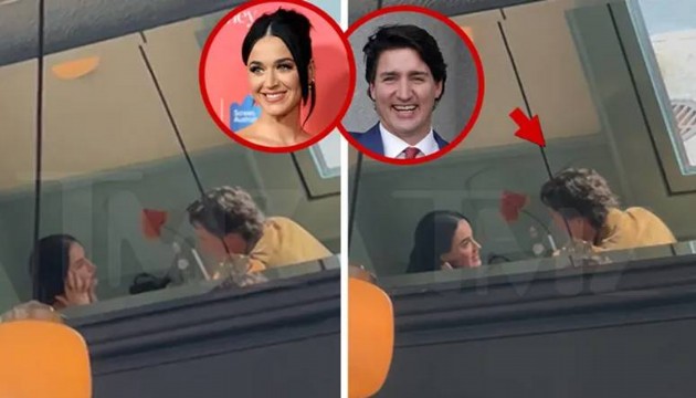 Katy Perry ve Kanada'nın eski başbakanı baş başa görüntülendi