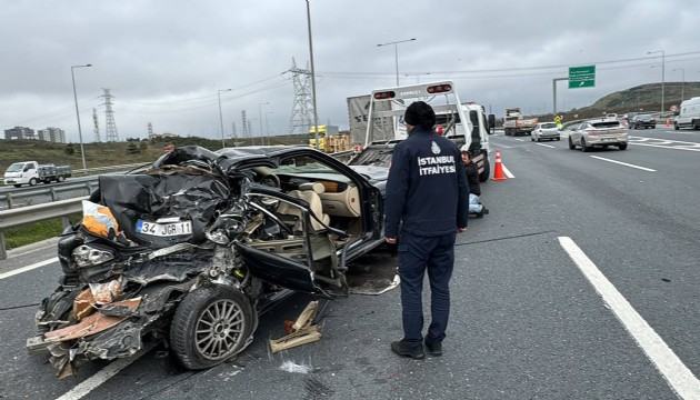 İstanbul'da feci kaza: 1 ölü