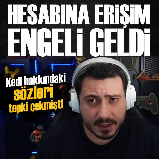 Yayıncı Ataberk Doğan'ın hesabına erişim engeli: Kedi hakkındaki sözleri tepki çekmişti