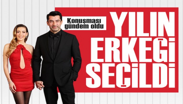 Kenan İmirzalıoğlu 'Yılın Erkeği' seçildi, konuşması gündem oldu!