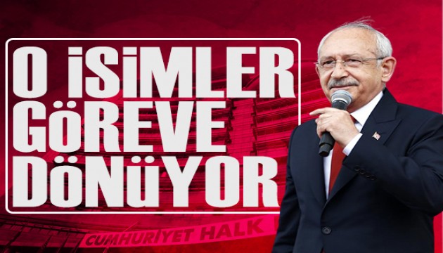 CHP'de eski PM ve YDK göreve iade ediliyor: Listedeki isimler belli oldu