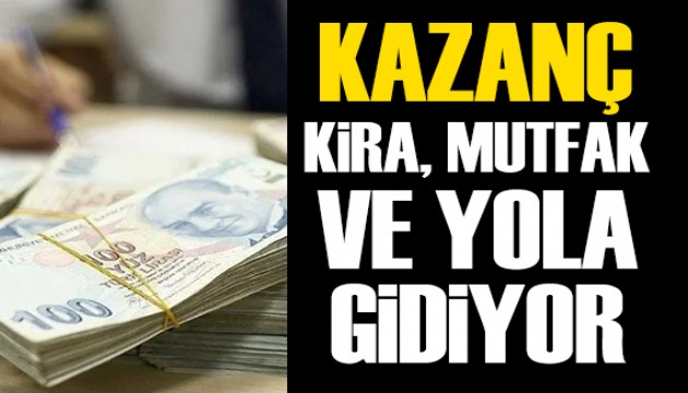 Naki Bakır yazdı: Kazanç kira, mutfak ve yola gidiyor