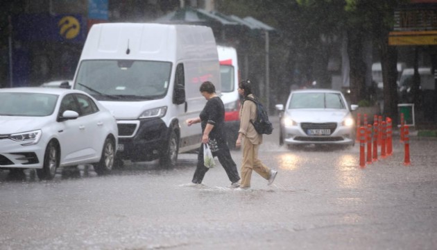 O il için gök gürültülü sağanak uyarısı