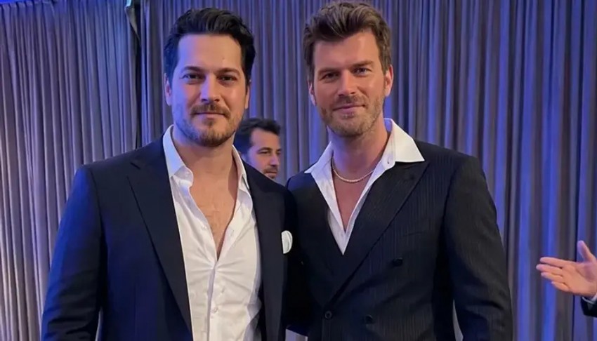 Çağatay Ulusoy ve Kıvanç Tatlıtuğ yıllar sonra aynı karede!
