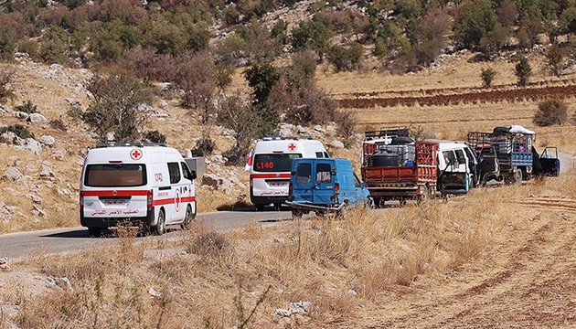 Lübnan'da Kızılhaç ekipleri yaralandı