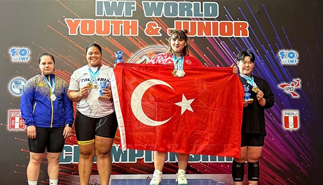 Milli sporcu dünya şampiyonu oldu