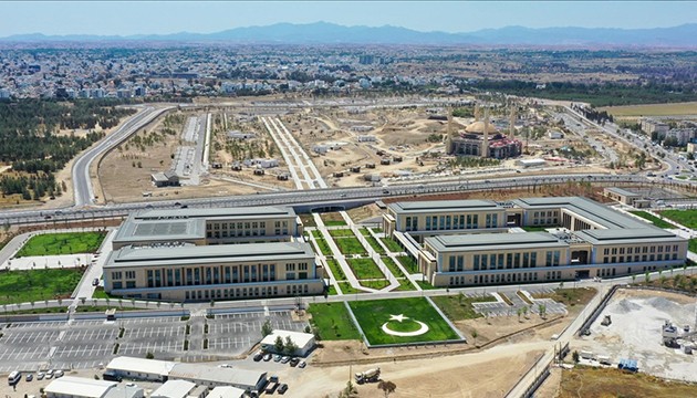 KKTC Cumhurbaşkanlığı Külliyesi'nde son aşamaya gelindi!