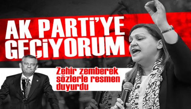 Burcu Köksal Ak Parti'ye katılacağını resmen duyurdu