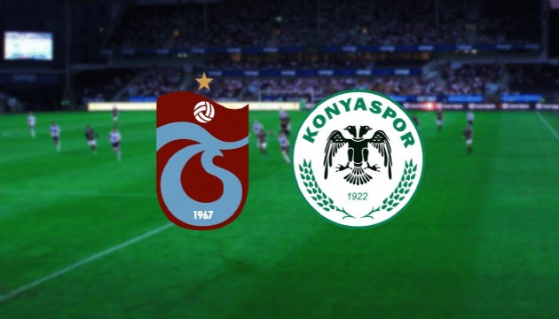 Trabzonspor - Konyaspor (İlk 11'ler)