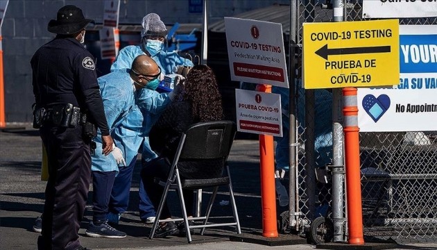 ABD'de koronavirüs vakaları artmaya devam ediyor