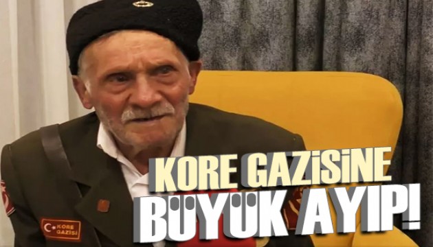 Kore Gazisi'ne yapılan büyük ayıp! Konuşurken gözleri doldu