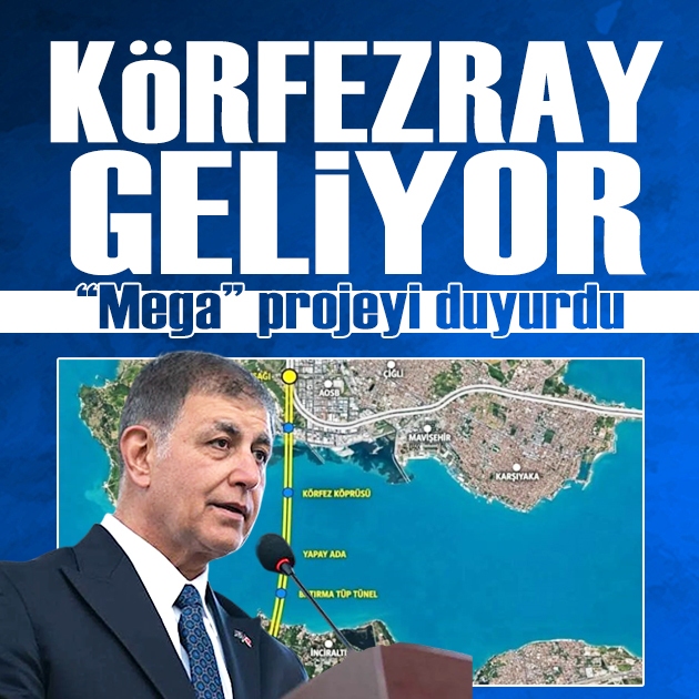 AK Parti'ye katılan Cemil Tugay yeni projeyi duyurdu: Körfez'e tüp geçit geliyor