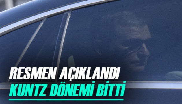 Resmi açıklama yapıldı! Stefan Kuntz ile yollar ayrıldı