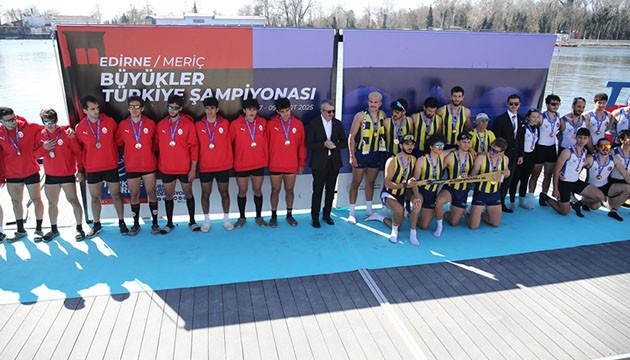 Türkiye Kürek Şampiyonası'nda şampiyon Fenerbahçe!