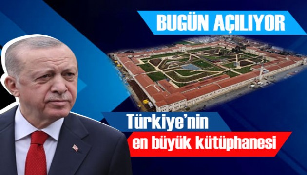 Tarihi Rami Kışlası kütüphanesi bugün açılıyor