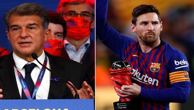 Laporta açıkladı! Messi takımdan neden ayrıldı?