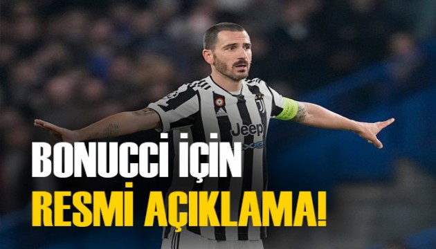 Resmi açıklama geldi! Fenerbahçe, Bonucci'yi açıkladı