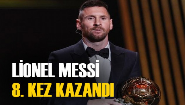 Lionel Messi, Ballon d'Or'u 8. kez kazandı