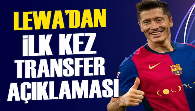 Lewandowski'den transfer açıklaması