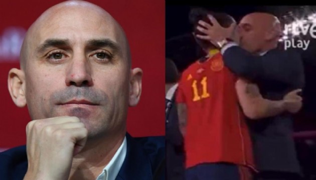 Futbolcuyu dudağından öpmüştü... FIFA'dan Luis Rubiales kararı!