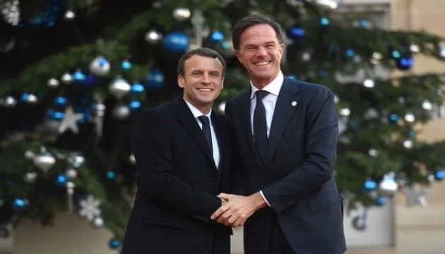 Macron ve Rutte, İsrail'e gidiyor