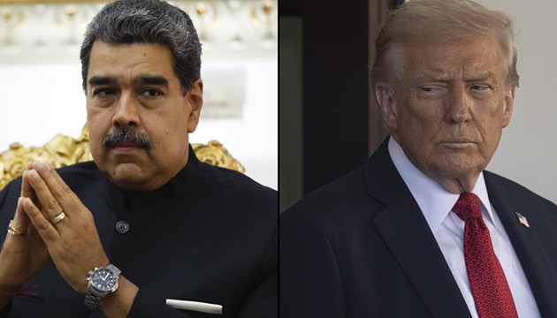 Trump, Maduro ile görüştü