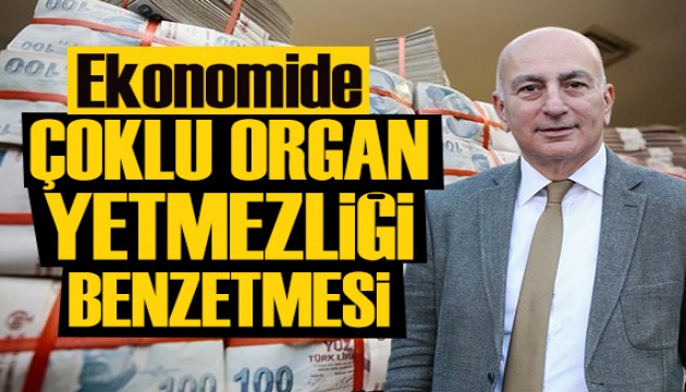Mahfi Eğilmez'den ekonomi için 'Çoklu organ yetmezliği' benzetmesi