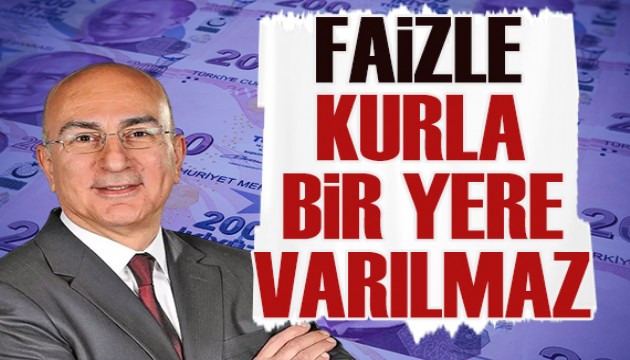 Mahfi Eğilmez'den uyarı: Faizle, kurla bir yere varılmaz