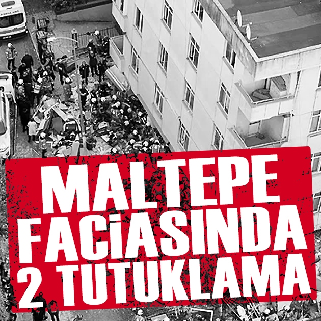 Maltepe'deki bina faciasında 2 tutuklama
