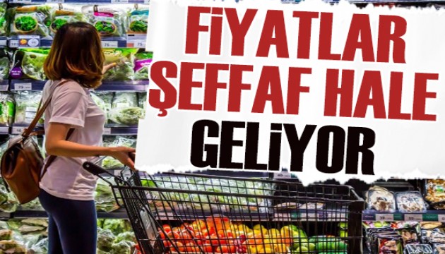 Market fiyatları şeffaf hale geliyor: Bakan Kacır duyurdu