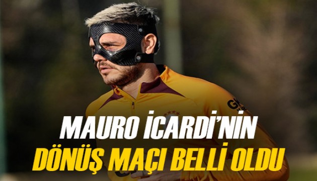 Mauro Icardi'nin dönüş maçı belli oldu