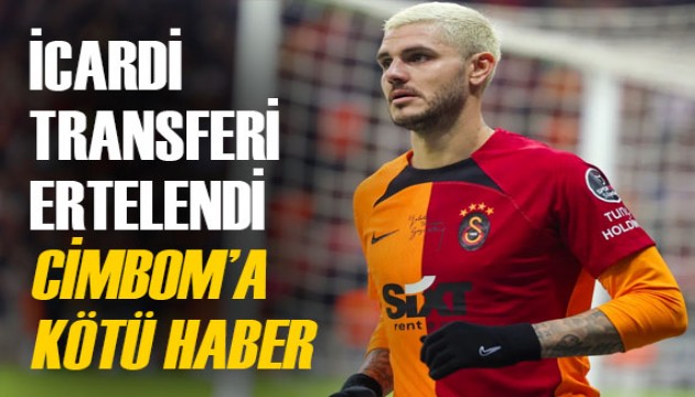 Galatasaray'a kötü haber geldi! Mauro Icardi transferi...