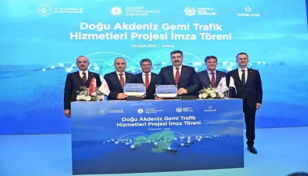 Doğu Akdeniz Gemi Trafik Hizmetleri Sistemi projesi başlatıldı