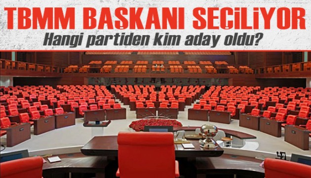 TBMM Başkanı belli oluyor! Hangi partiden, kim aday?