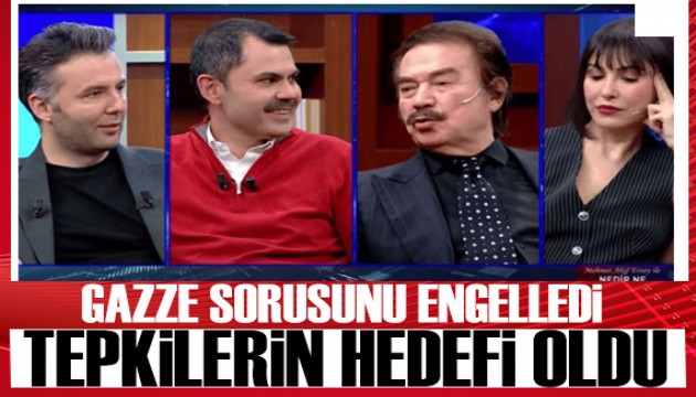 Mehmet Akif Ersoy'un Kurum'a yönelik soruyu kesmesi gündem oldu