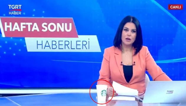 Starbucks bardağıyla haber sunan Meltem Günay'ın işine son verildi.