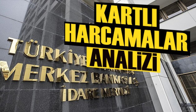 TCMB: Kartlı harcamalarda artış söz konusu