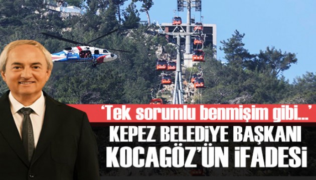 Kepez Belediye Başkanı Mesut Kocagöz'ün ifadesi ortaya çıktı