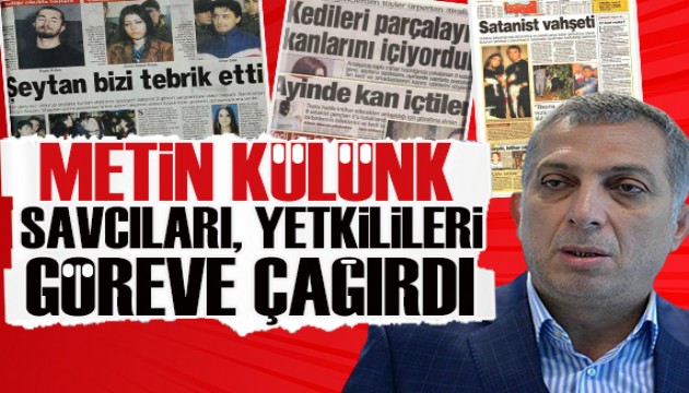 Metin Külünk: Savcıları, iç güvenlik bürokrasimizi, üniversiteleri ve Diyanet'i göreve davet ediyoruz...